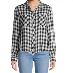 C&C California buffalo plaid flannel shirt